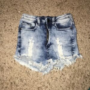 Jean shorts